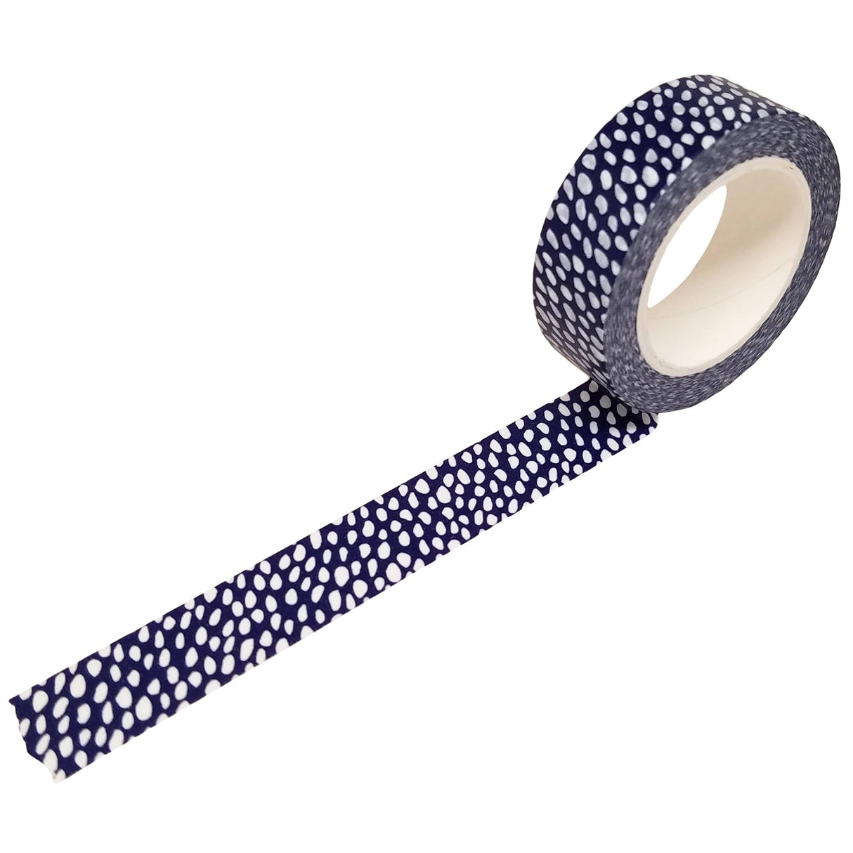 beve! Navy Blue Organic Dot Washi Tape