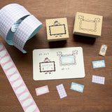 Stamp Marché Labetomo Stamp - Girl Frame