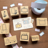 Stamp Marché Labetomo Stamp - Bird Frame