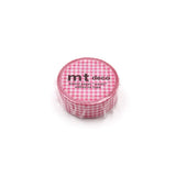 MT Washi Tape - Delicate Checkered Pink