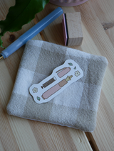 dana ate oatmeal! Fountain pen vinyl sticker