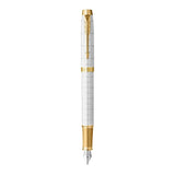 Parker IM Premium Fountain Pen - Pearl Lacquer & Gold Trim