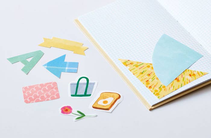 King Jim Decorative Paper Masking Tape Book - A5 Size