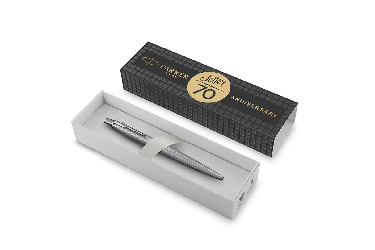 Parker Jotter 70th Anniversary Ballpoint Pen - Stainless Steel (Special Edition)