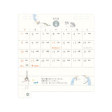 Midori Calendar Ring - S - Cat