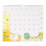 Midori Wall-Hanging Calendar - L - Dog