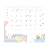 Midori Wall-Hanging Calendar - L - Dog