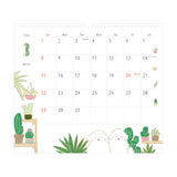 Midori Wall-Hanging Calendar - L - Dog