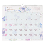 Midori Wall-Hanging Calendar - L - Country Time Flower