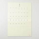 Midori MD Calendar Folded Wall-Hanging 2026 - A2