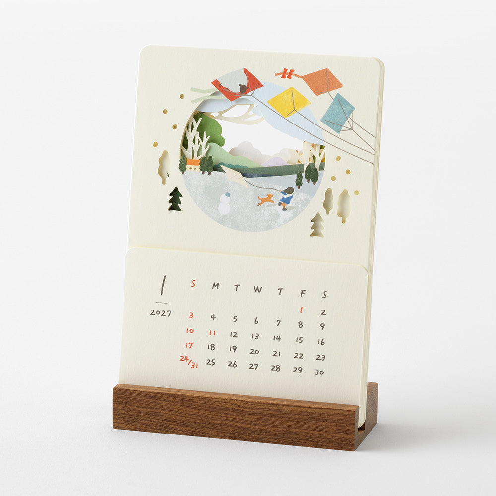 Midori Laser Processing Calendar - Landscapes