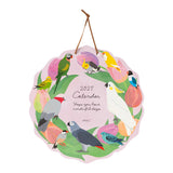 Midori Die-Cut Wall Calendar - Bird
