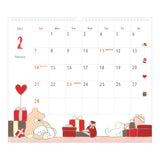 Midori Wall Calendar L - Dog