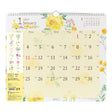 Midori Wall Calendar L - Country Time Flower