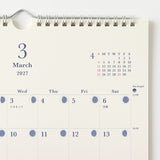 Midori Gradation Day Length Calendar