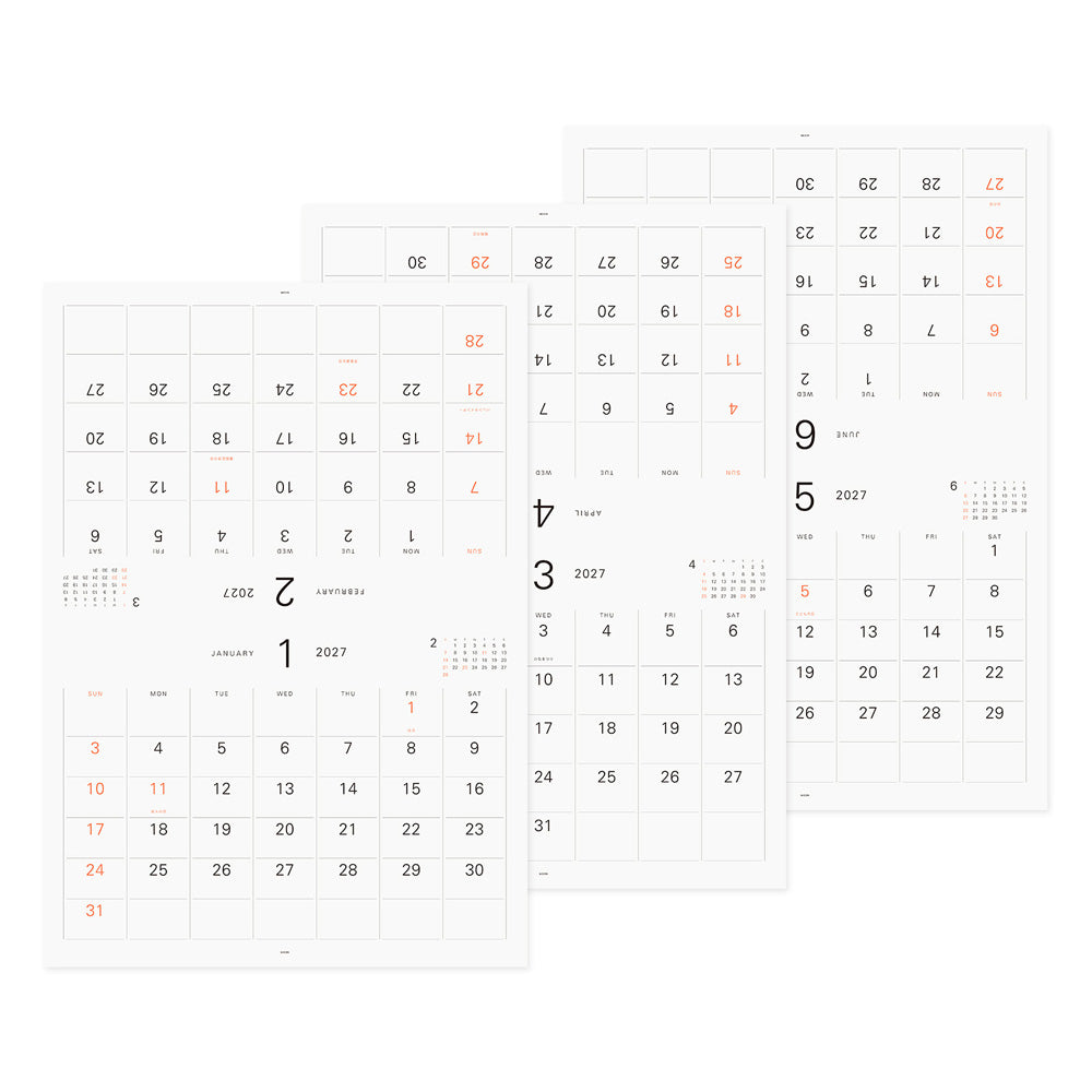 Midori Hanger Calendar