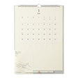 Midori MD Wall Calendar with Pencil