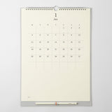 Midori MD Wall Calendar with Pencil