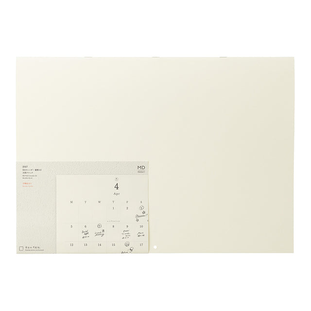 Midori MD Folded Wall Calendar - A2
