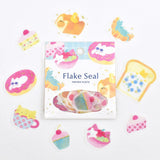 Papier Platz Kazu Miyashita Flake Stickers - Sweets Time