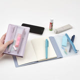 Isshoni. Pen Case + NoteBook Cover PVC A6