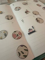 dana ate oatmeal! Gardening Washi Sticker Flakes