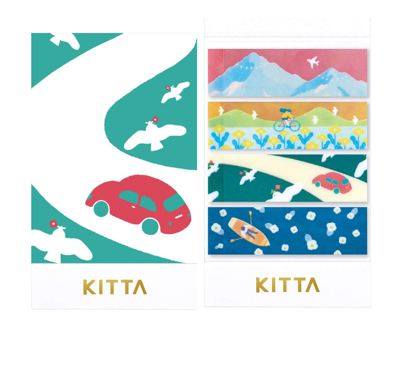 KITTA Portable Washi Decorative Tape - Clear - Landscape