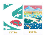 KITTA Portable Washi Decorative Tape - Clear - Landscape