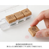 Midori Yuru Log Pre-inked Stamp