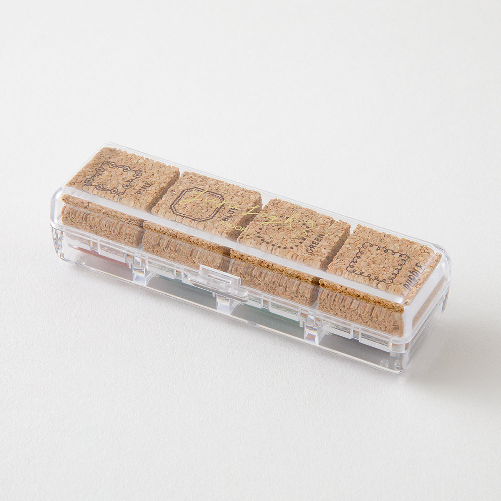 Midori Yuru Log Pre-inked Stamp