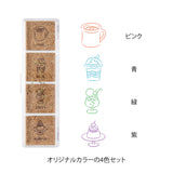 Midori Yuru Log Pre-inked Stamp