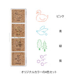 Midori Yuru Log Pre-inked Stamp