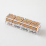 Midori Yuru Log Pre-inked Stamp