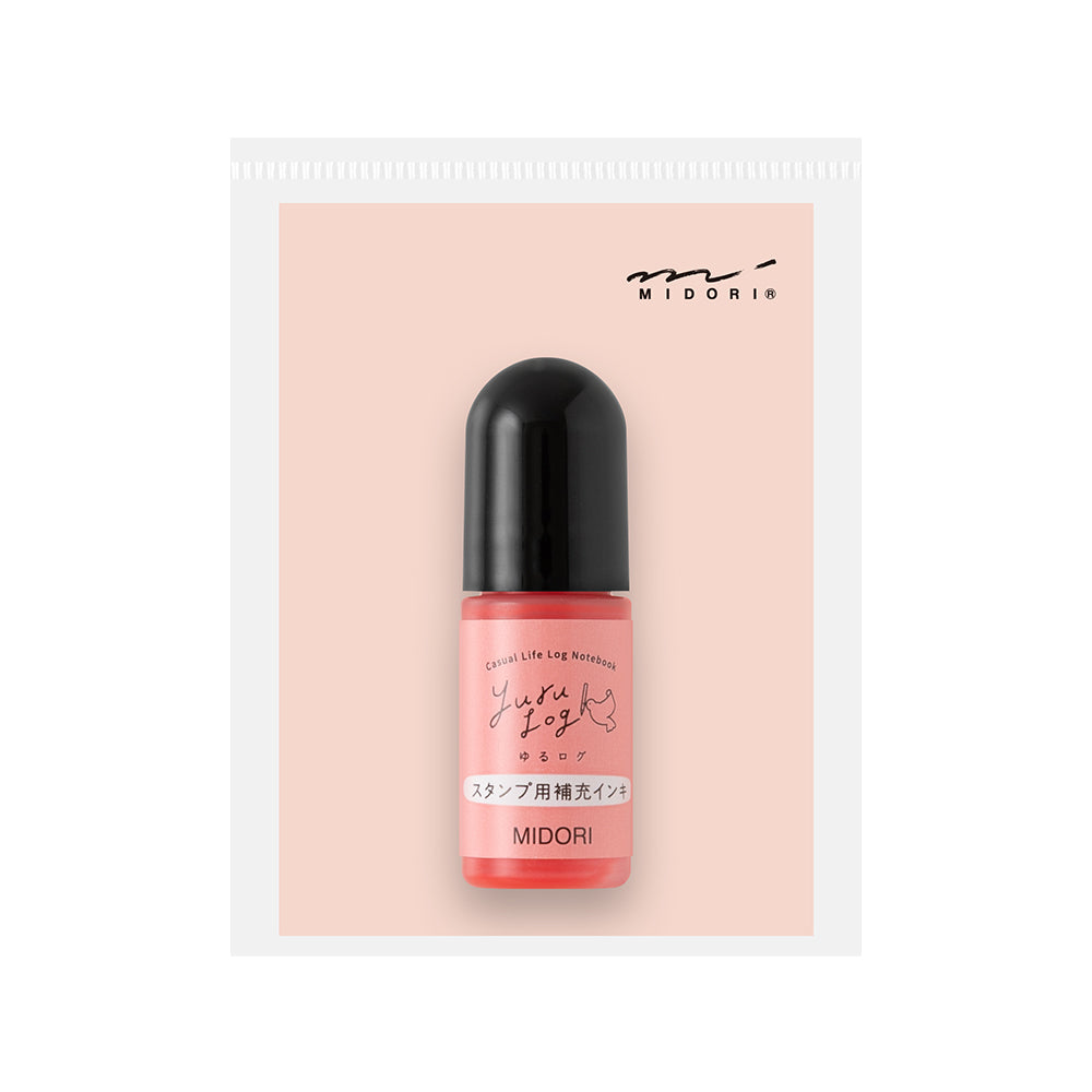 Midori Yuru Log Paintable Stamp Refill Ink