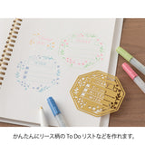 Midori Motif Template Stencil