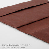Midori MD Notebook Hard Cover - A5 Square - Paper