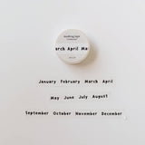 Suatelier Design Washi Tape - Lettering.01