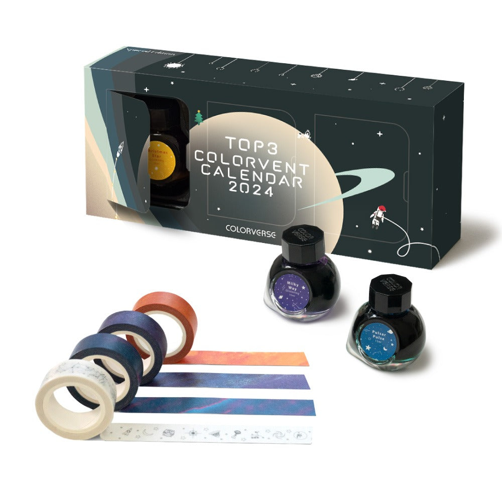 Colorverse 2024 Colorvent Top 3 Ink Set – Atlas Stationers