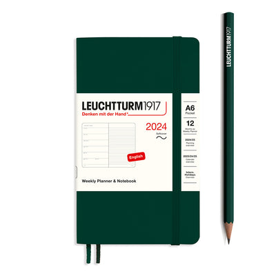 Leuchtturm Weekly Softcover Planner & Notebook - Pocket (A6) 3 1/2" x 6"