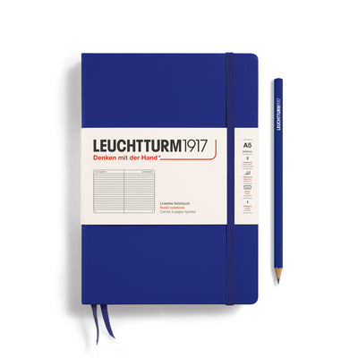 Leuchtturm A5 Hardcover Notebook - Ruled