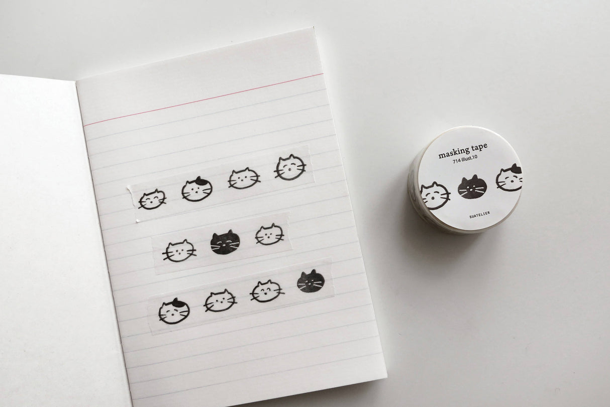 Suatelier Design Washi Tape - Illust.10