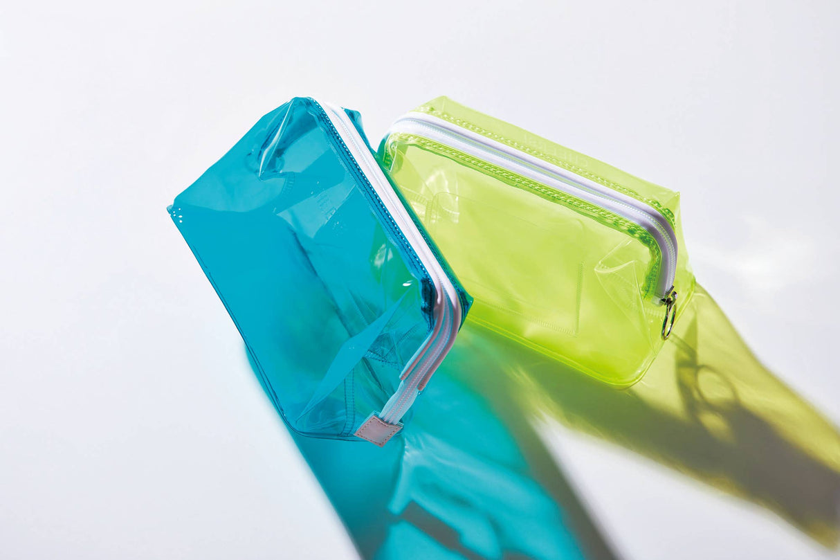 CHEERS! POP Color Clear Wired Pouch