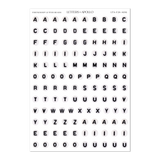 Letters to Apollo - Friendship Bead Letters Sticker Sheet