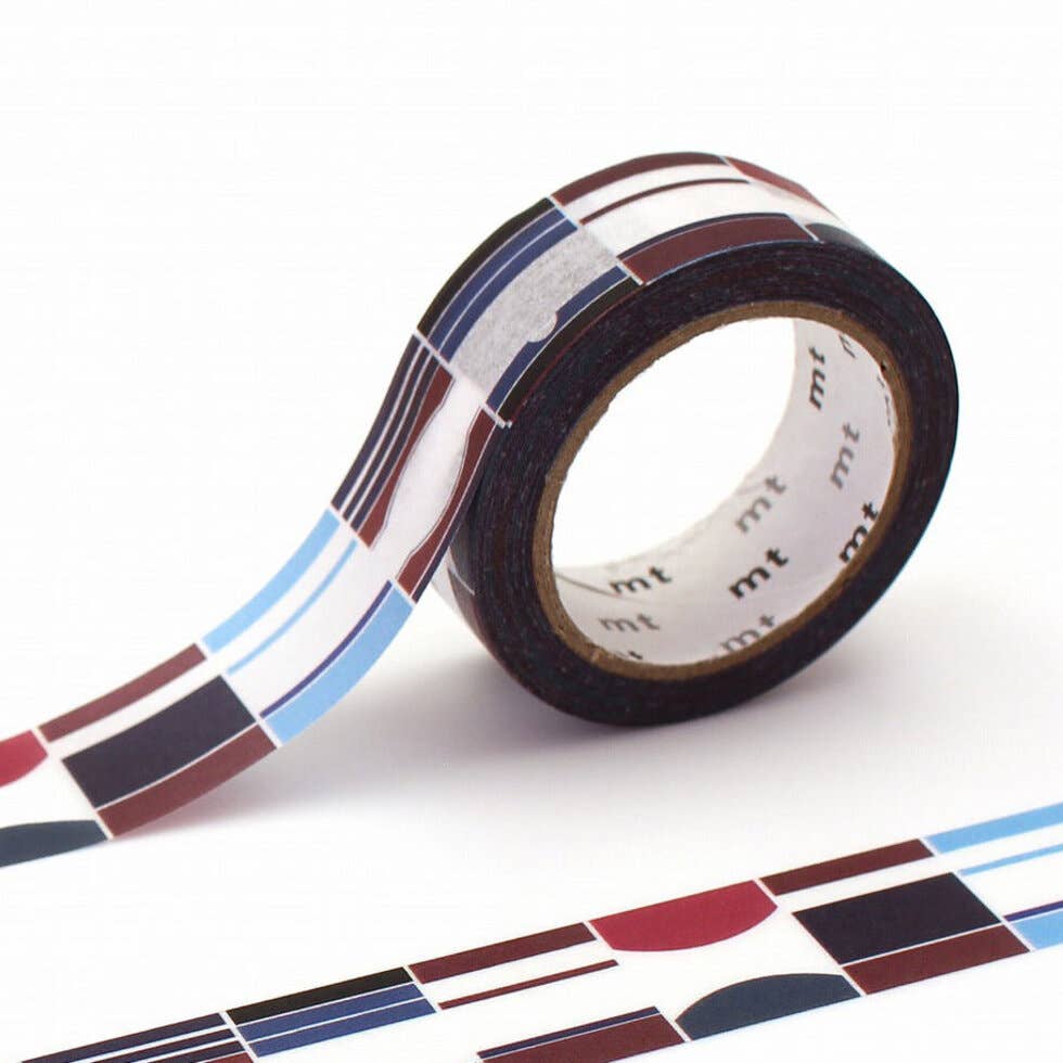 MT Washi Tape - Retro Design - Label