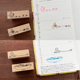 Stamp Marché Marle Title Stamp - Flowers