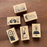 Stamp Marché Illustration Stamp - Marle Secret Gift