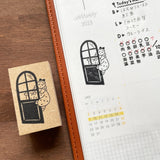 Stamp Marché Marle Illustration Stamp - Glimpses through the Door
