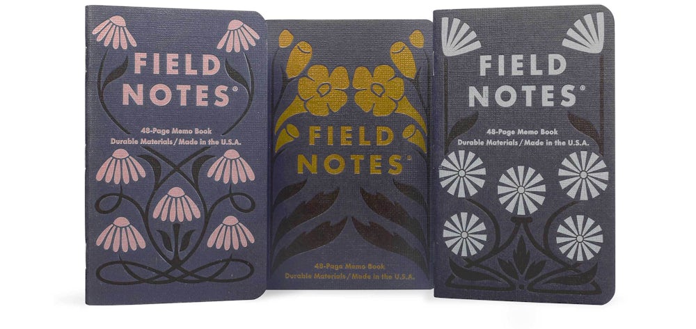 Field Notes Quarterly Edition - Fall Flowers (Special Edition)