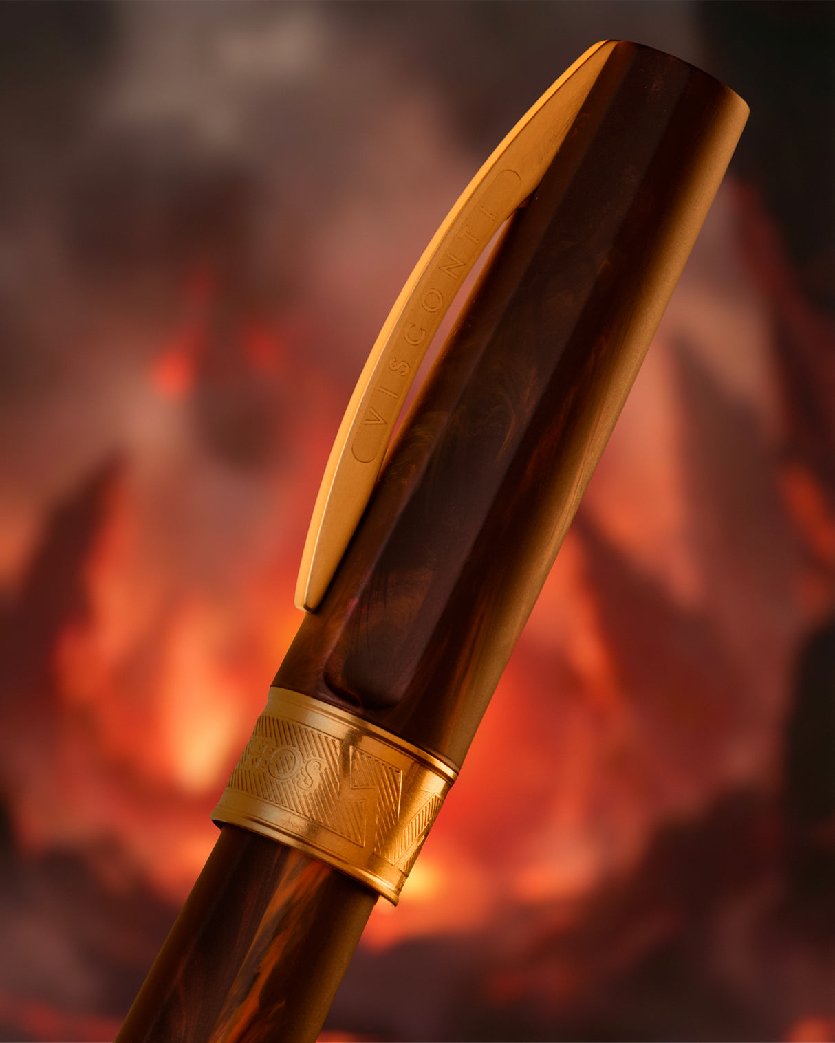 Visconti Mirage Mythos Rollerball Pen - Hades