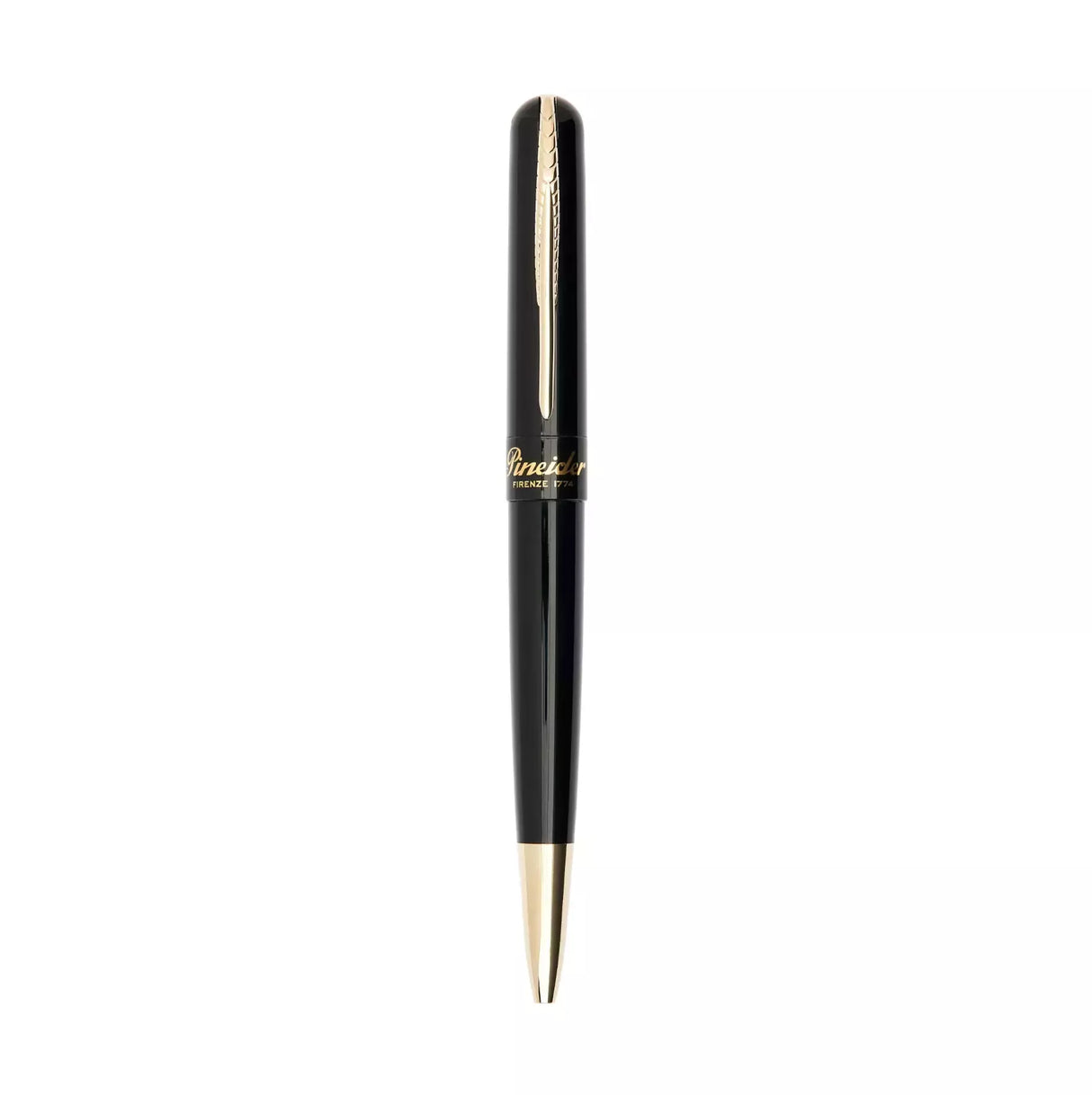 Pineider UR Avatar Anniversary Ballpoint Pen - Black with Gold Trim (Special Edition)